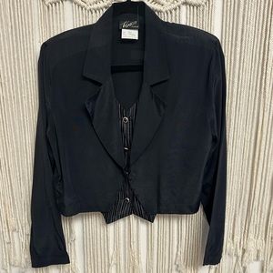 Vintage Posca CA jacket with attached vest